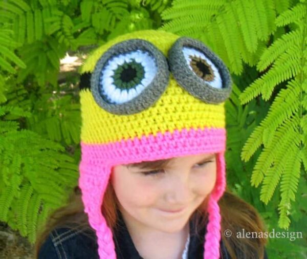 Minion Hat - pink