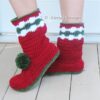 Women’s Christmas Boots - side
