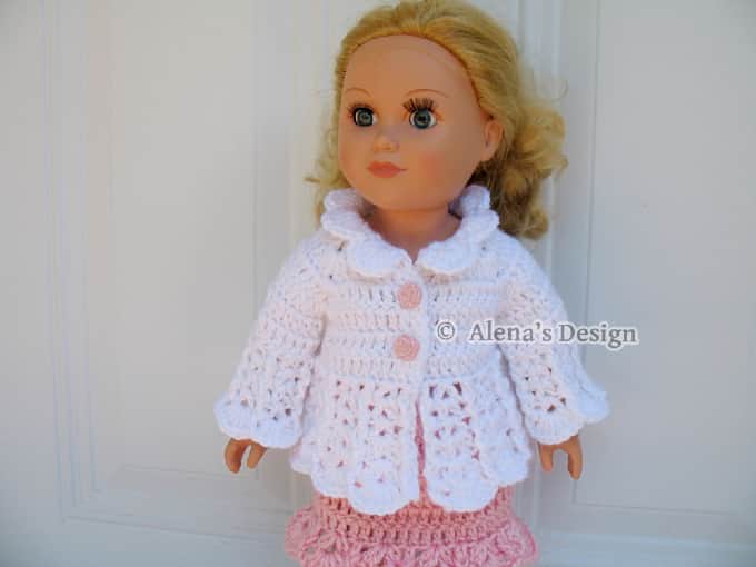 Jolie main crochet baby doll COUVERTURE Rose & Blanc Nœud Ruban 18" X 18" 