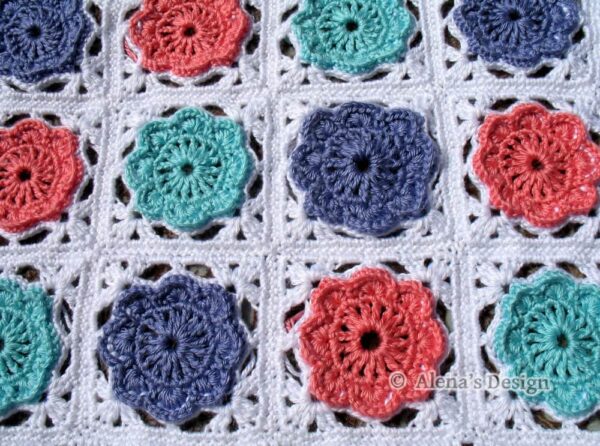 Crochet Blossom Blanket