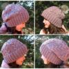 Braided Cabled Hat Knitting Pattern 248