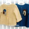 Baby Cardigans with Embellishments | Knitting Pattern 228
