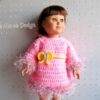 Crochet Pink Dress Pattern