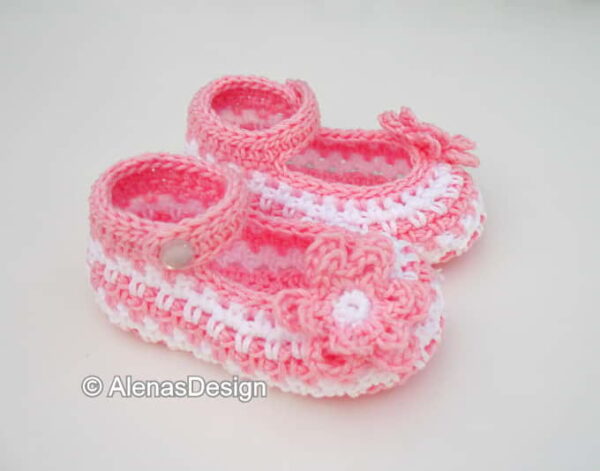 Crochet Baby Shoes - Crochet Pattern 076