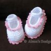 Gloria Baby Shoes - Crochet Pattern 077 