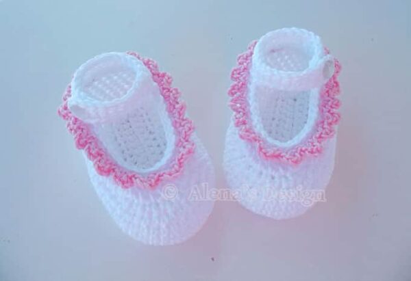 Gloria Baby Shoes - white