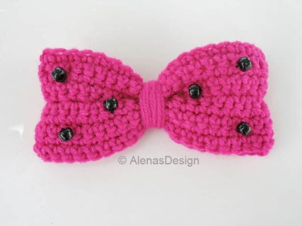 Bright Pink Bow