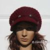 Pom-Pom Slouchy Hat - Front