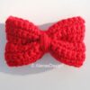 Red Bow for Minnie Mouse Hat
