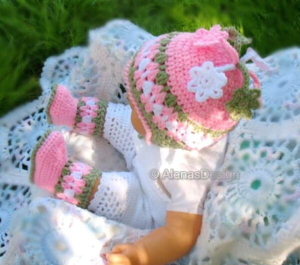 Blossom Hat Crochet Pattern 003