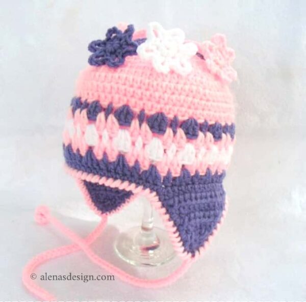 Blossom Hat Crochet Pattern 003