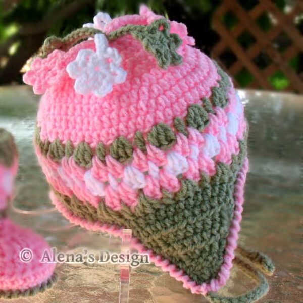 Blossom Hat Crochet Pattern 003