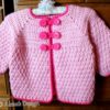 Baby Diamond Jacket - Crochet Pattern 192