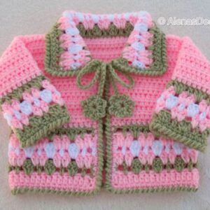 Blossom Baby Jacket | Crochet Pattern 045   