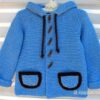Children's Hooded Jacket Blue