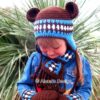 Brown Bear Hat Crochet Pattern 053