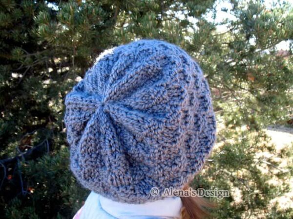 Doris Slouchy Hat Knitting Pattern 157