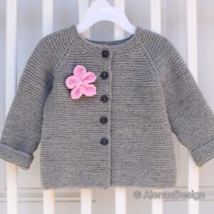 Baby Cardigan Knitting Pattern 257