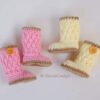 13" and 14.5" Doll Boot Crochet Pattern