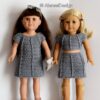 18" Doll Gray Starlight Set Front Crochet Pattern