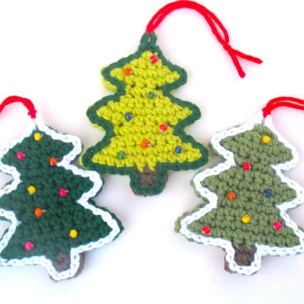 Christmas Tree Ornament Crochet Pattern 275