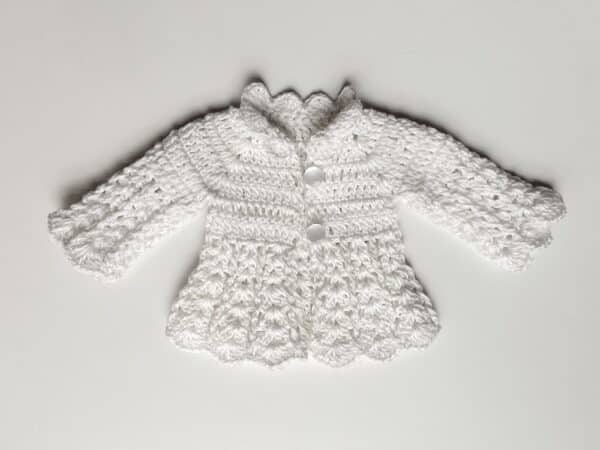 White Petals Doll Set Crochet Pattern for 14.5" Doll